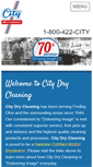 Mobile Screenshot of citydrycleaning.net